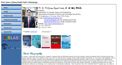 Desktop Screenshot of parkjonghyuk.net