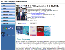 Tablet Screenshot of parkjonghyuk.net